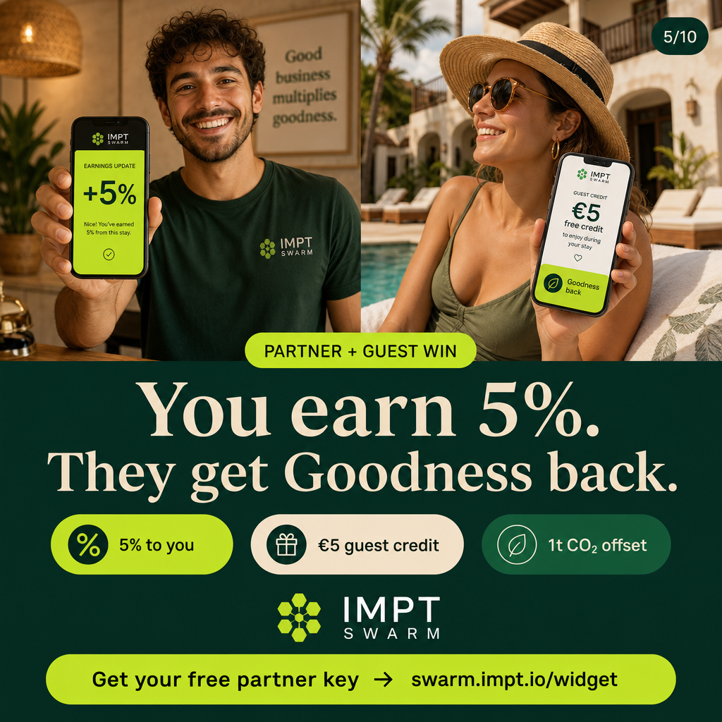 You earn 5%, they get Goodness back